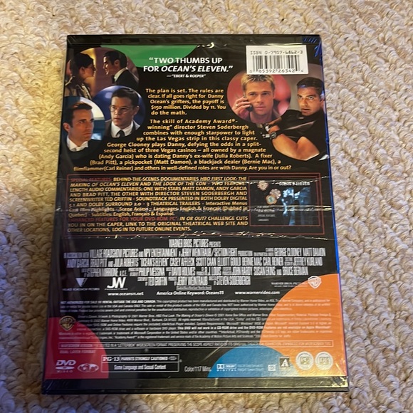 Ocean’s Eleven Widescreen Edition DVD - Picture 2 of 2